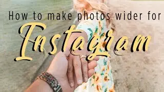 How to Upload Full-Size Pictures to Instagram using content aware!