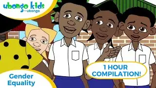 1 HOUR COMPILATION | Girl power (Gender Rights) | African educational cartoons