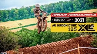 I take François Barrois ( journalist ) on the hardest french Enduro race of the year with a 125 XLS