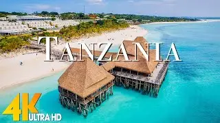 Tanzania 4K - Scenic Relaxation Film With Inspiring Cinematic Music and Nature | 4K Video Ultra HD