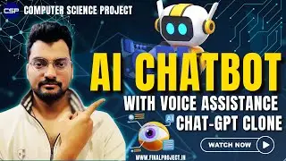 AI CHATBOT WITH VOICE ASSISTANCE || CHATGPT CLONE PROJECT #chatbot #chatgpt