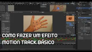 BLENDER 3D - COMO FAZER UM EFEITO MOTION TRACK BÁSICO