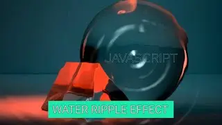 Javascript Water Ripple Effect | HTML JQUERY Plugin