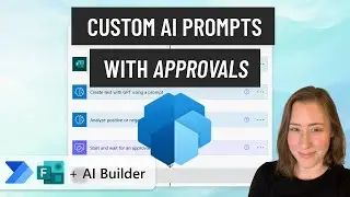 How to Review & Edit AI Outputs with APPROVALS in Power Automate