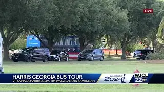 Kamala Harris-Tim Walz in Liberty County on campaign trail