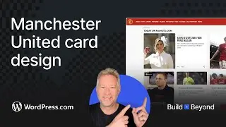 Can Jamie Marsland build this unique layout from the Manchester United website?