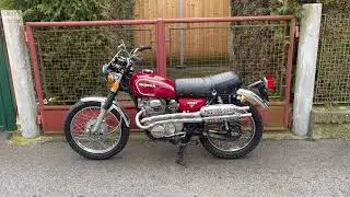 Honda CL350 Scrambler, r.v. 1973 s TP