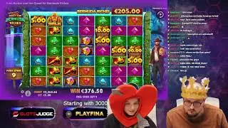John Hunter And The Quest For Bermuda Riches | Slotsjudge Stream 🔥