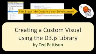 08 Creating a Custom Visual using the D3 Library