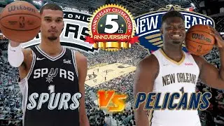 San Antonio Spurs vs New Orleans Pelicans Live Play by Play & Scoreboard