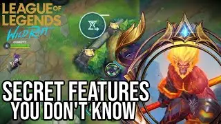 SECRET FEATURES ON WILD RIFT DECEMBER PATCH - LEAGUE OF LEGENDS WILD RIFT DECEMBER PATCH