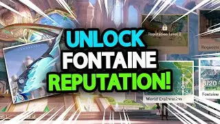 How to Unlock Reputation System in Fontaine | Genshin Impact Fontaine Guide