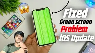 😥 iPhone Green Screen Problem | iPhone Green lines on Screen  | iPhone 13 Green Screen Issue |