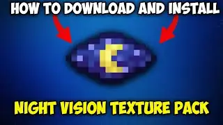 How to Download and Install Night Vision Texture Pack in Minecraft 1.20.4