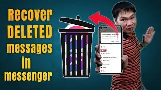 HOW TO RECOVER DELETED MESSAGES ON MESSENGER? (2022)｜Step By Step Tutorial