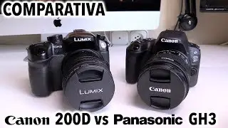 Canon 200D vs Panasonic GH3 | Comparativa