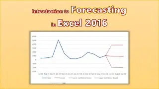 Introduction to Forecasting in Excel