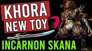 NEW STAT STICK FOR KHORA PRIME BUILD - INCARNON SKANA BUILD [WARFRAME]
