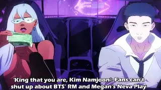‘King that you are, Kim Namjoon’: Fans can’t shut up about BTS’ RM and Megan's Neva Play