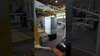 Автоматический палетоупаковщик AOP 161 Twist. Цикл перекрестной обмотки 