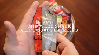 Mid Week Snack | Clif Shot Energy Gel | Double Espresso