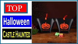 Best Halloween Themed Orange Castle Haunted House Box