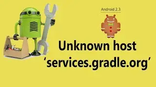 Unknown host  services.gradle.org solution for Android studio 2.3.3