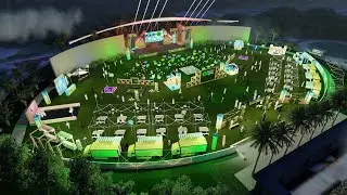 Taste & Play Festival | 3D Design Event Concept Walkthrough