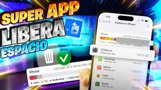 Cómo LIBERAR ESPACIO en iPhone COMPLETO / Mejor APP para LIMPIAR FOTOS y CACHE!