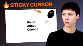 How to Make a Sticky Cursor with NextJs and Framer Motion