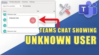 FIX: Teams Chat is Showing Unknown Users