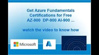 Get Microsoft Certifications for Free | AZ-900 | DP-900 | AI-900 | other many other certifications