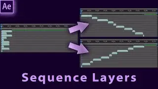 Sequence Layers in Adobe After Effects