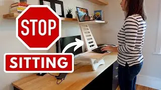 Transform any desk into a standing desk