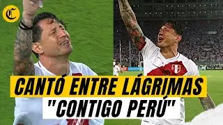 LAPADULA, entre lágrimas, canta 