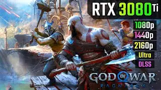 God of War Ragnarök : RTX 3080 Ti - 1080p, 1440p, 4K, DLSS