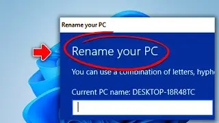 How to Change PC Name on Windows 11