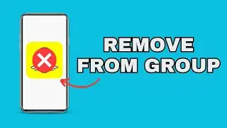 How to REMOVE someone from the Snapchat Group Chat (2024)