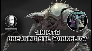 Creating Jin From MTG Workflow Part 1