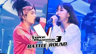 တိုးကြီး Vs Zorina: မိုးတိမ်ကဗျာ | Battle - The Voice Myanmar Season 3, 2020