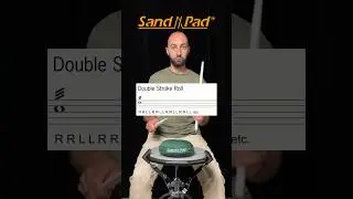 How to play DOUBLE STROKE ROLL 🥢 #rudiments #doublestrokeroll #doublestroke #drumlessons