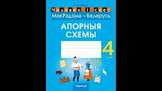 Чалавек і свет. Мая Радзіма — Беларусь. 4 клас. Апорныя схемы