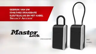 Operating the Master Lock 5480/5482 Lock Boxes (Dutch)