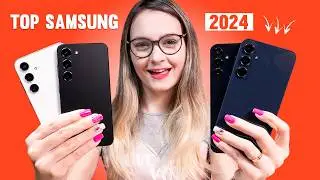 MELHORES celulares da SAMSUNG pra COMPRAR em 2024!