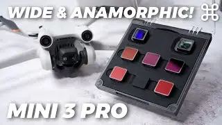 Freewell Wide & Anamorphic Lenses for Mini 3 Pro!