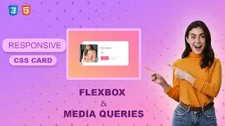 Responsive Card Design in CSS | How to create a card in HTML and CSS | #html  #css
