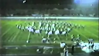 1984 Rapid City Central HS Marching Band Halftime Show - R-Day
