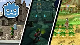 Retro Nintendo Camera System in 5 Lines of Code ! ( Godot Tutorial )