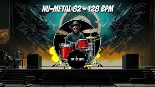 Nu Metal Drumtrack - 128 BPM | Backing Drums