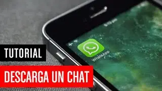 Cómo descargar un chat de WhatsApp